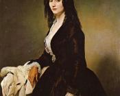 弗朗切斯科 海兹 : Portrait of Matilde Juva-Branca